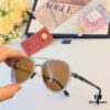 Cartier New Fashion Pilot Sunglasses with Metal Double Bridge, High-End Sunglass Frame for Men, Polarized 2024 Eyewear