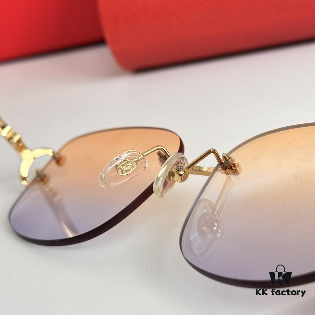 Authentic Cartier MODEL: CT0032RS SIZE: 52-19-145 Sunglasses