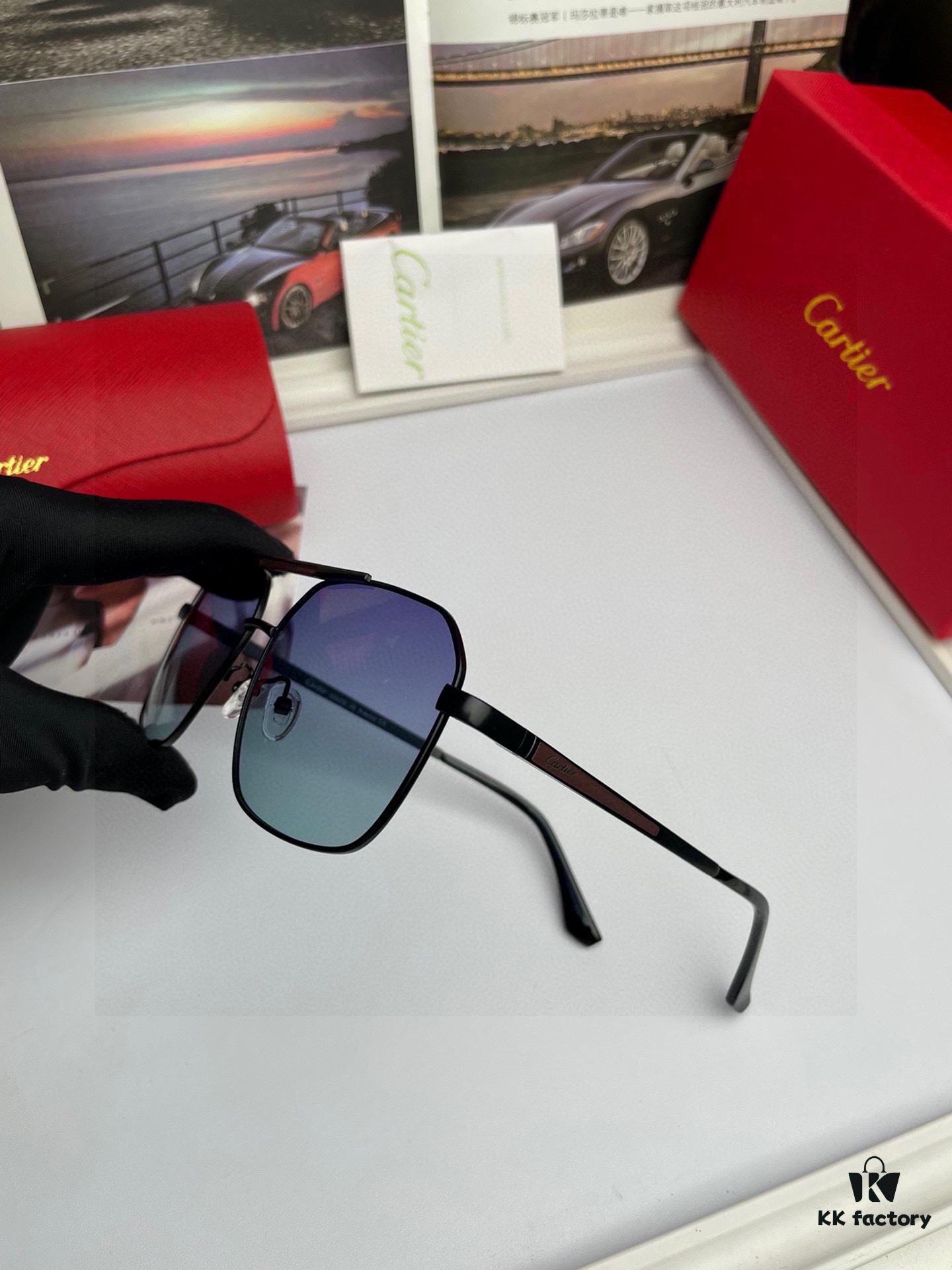 New Arrival 💥 Brand: Cartier Unisex Polarized Sunglasses