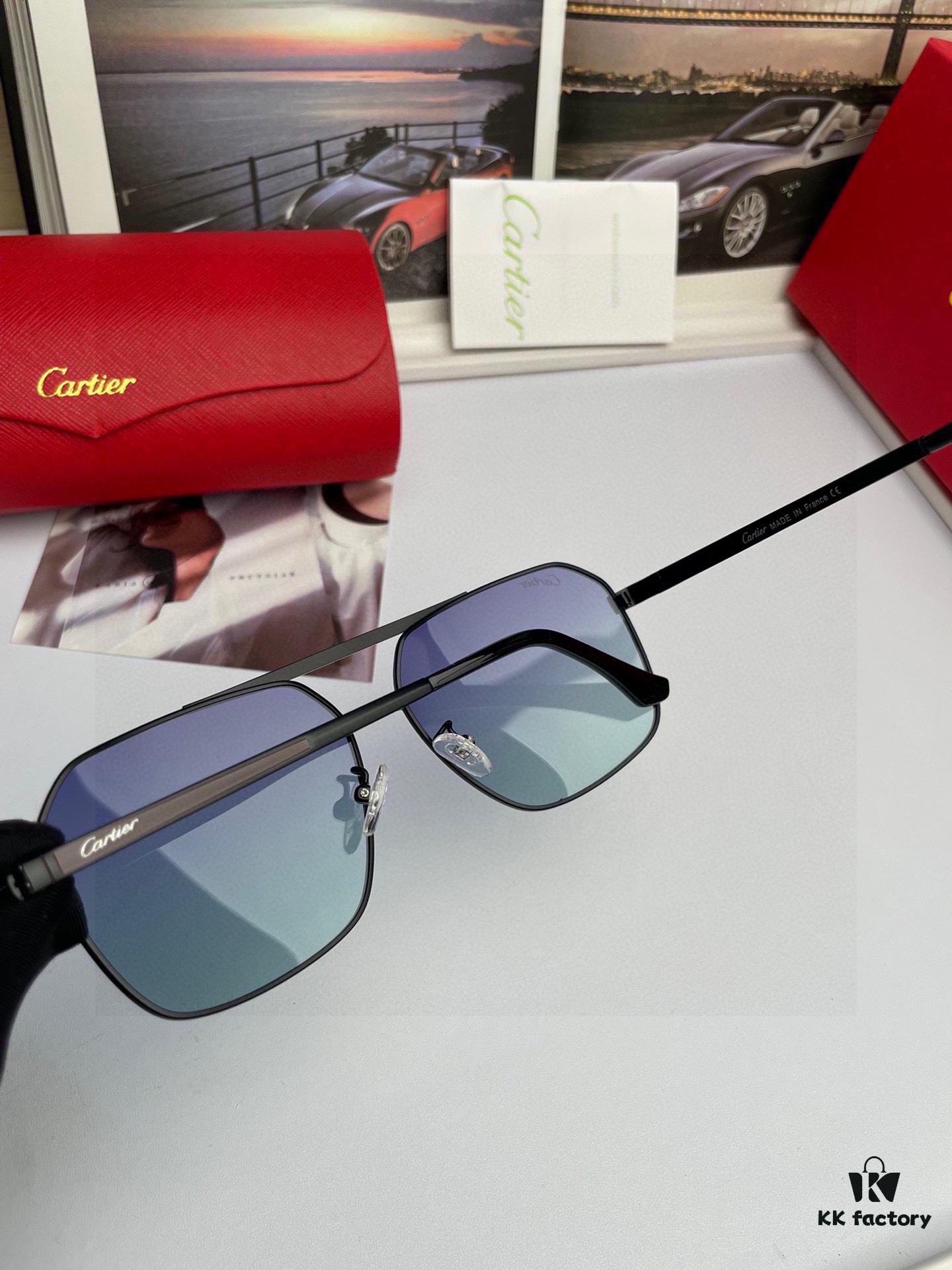 New Arrival 💥 Brand: Cartier Unisex Polarized Sunglasses