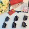 Cartier New Fashion Pilot Metal Double-Bridge Sunglasses for Men with Polarized Lenses