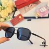 Cartier New Fashion Pilot Metal Double-Bridge Sunglasses for Men with Polarized Lenses