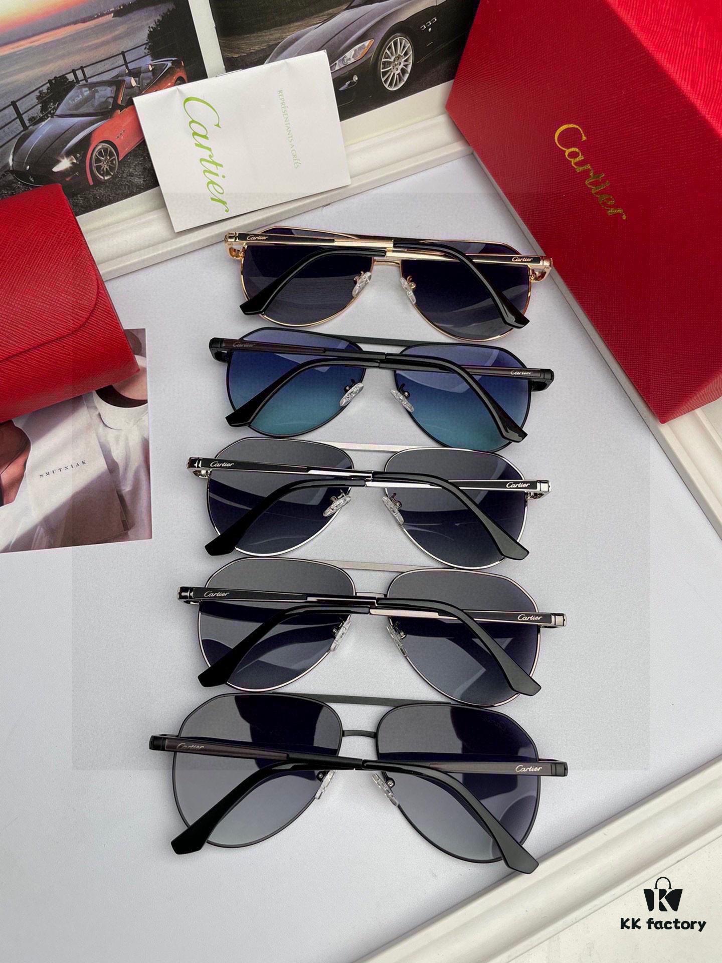 New Arrival 💥 Brand: Cartier Unisex Polarized Sunglasses