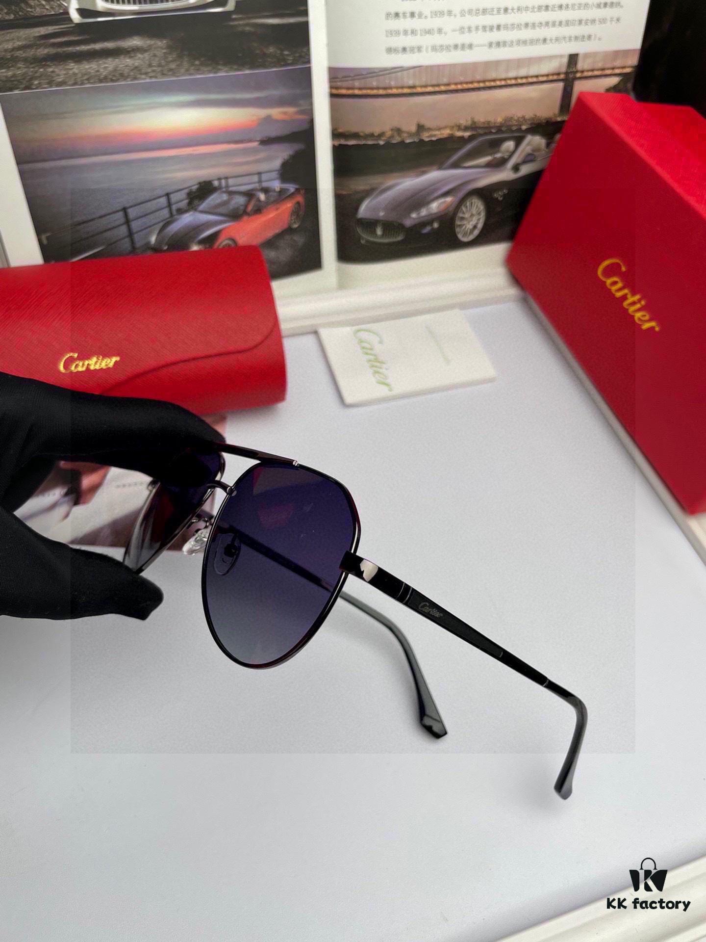 New Arrival 💥 Brand: Cartier Unisex Polarized Sunglasses