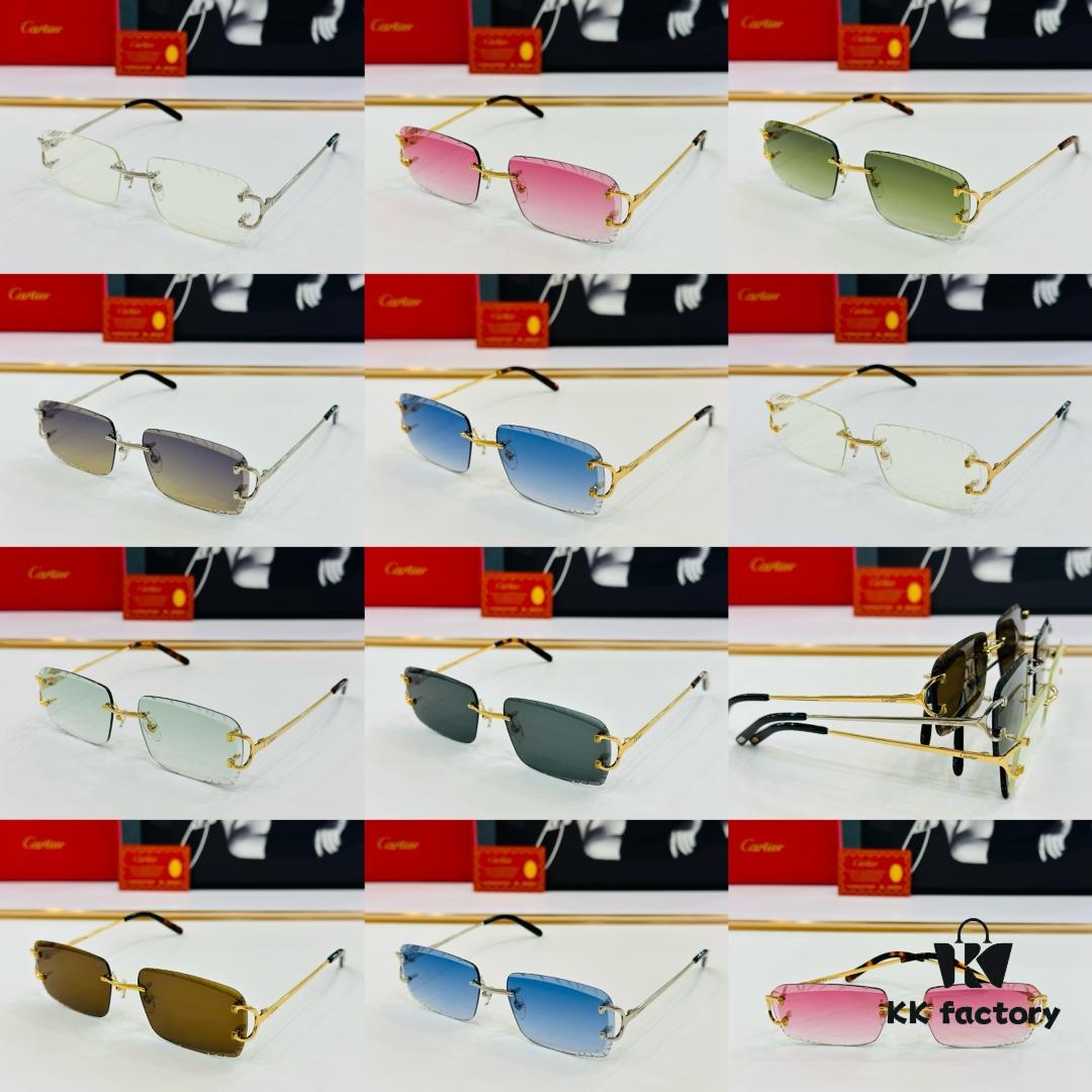 Cartier - CT00920 Size: 59□19-140 Men's Sunglasses, Universal Face Shape Fit, Comfortable Wear