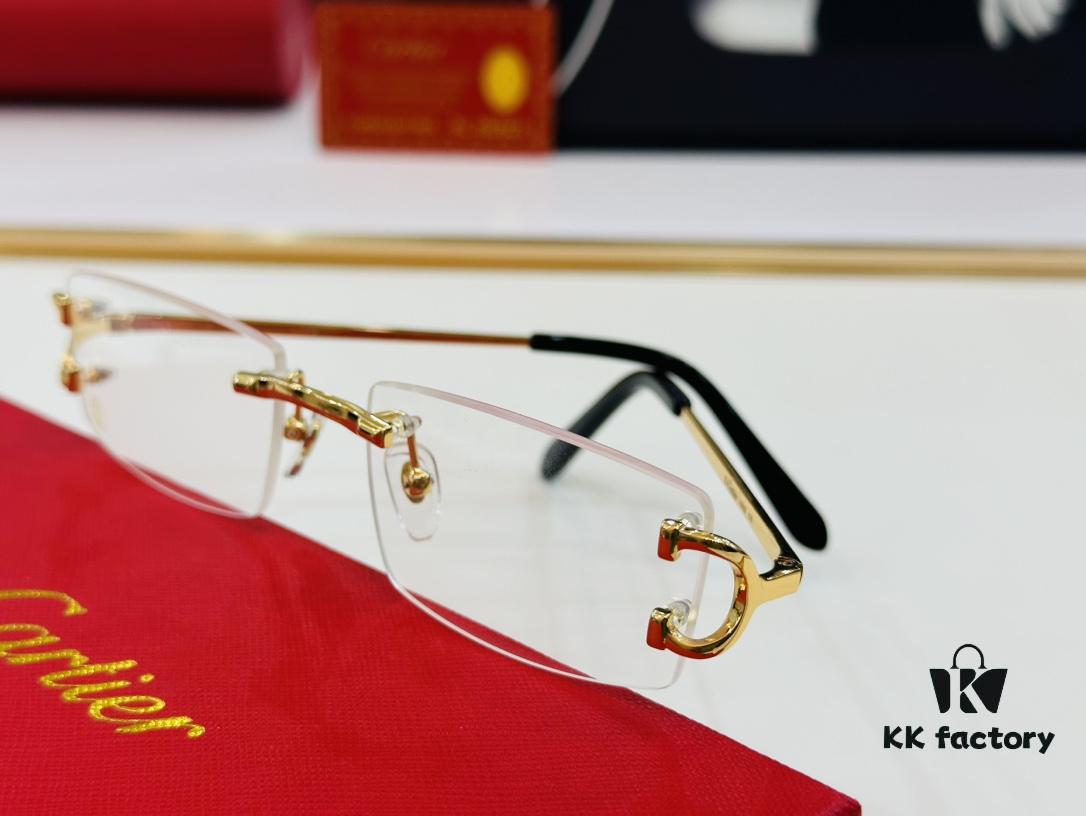 Cartier CT0092O Size: 55□18-135 Men's Sunglasses – Universal Fit, Comfortable Wear, Suitable for All Face Shapes, Can Be Fitted with Prescription Lenses
