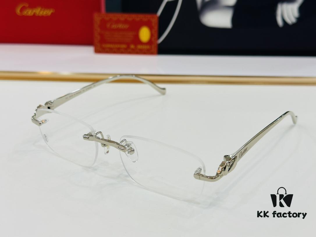 Cartier CT0061O Size: 55□18-130 Men's Sunglasses — Universal Fit, Comfortable Wear, Suitable for All Face Shapes, Can Be Fitted with Prescription Lenses