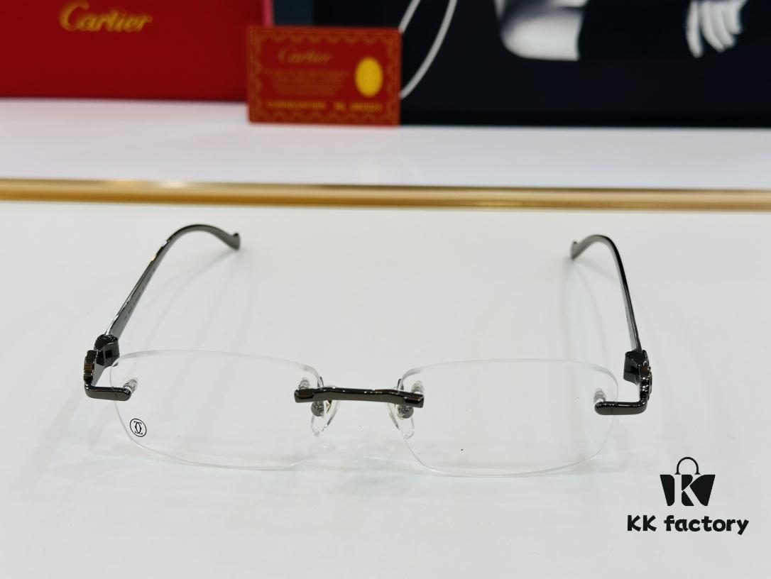 Cartier CT0061O Size: 55□18-130 Men's Sunglasses — Universal Fit, Comfortable Wear, Suitable for All Face Shapes, Can Be Fitted with Prescription Lenses