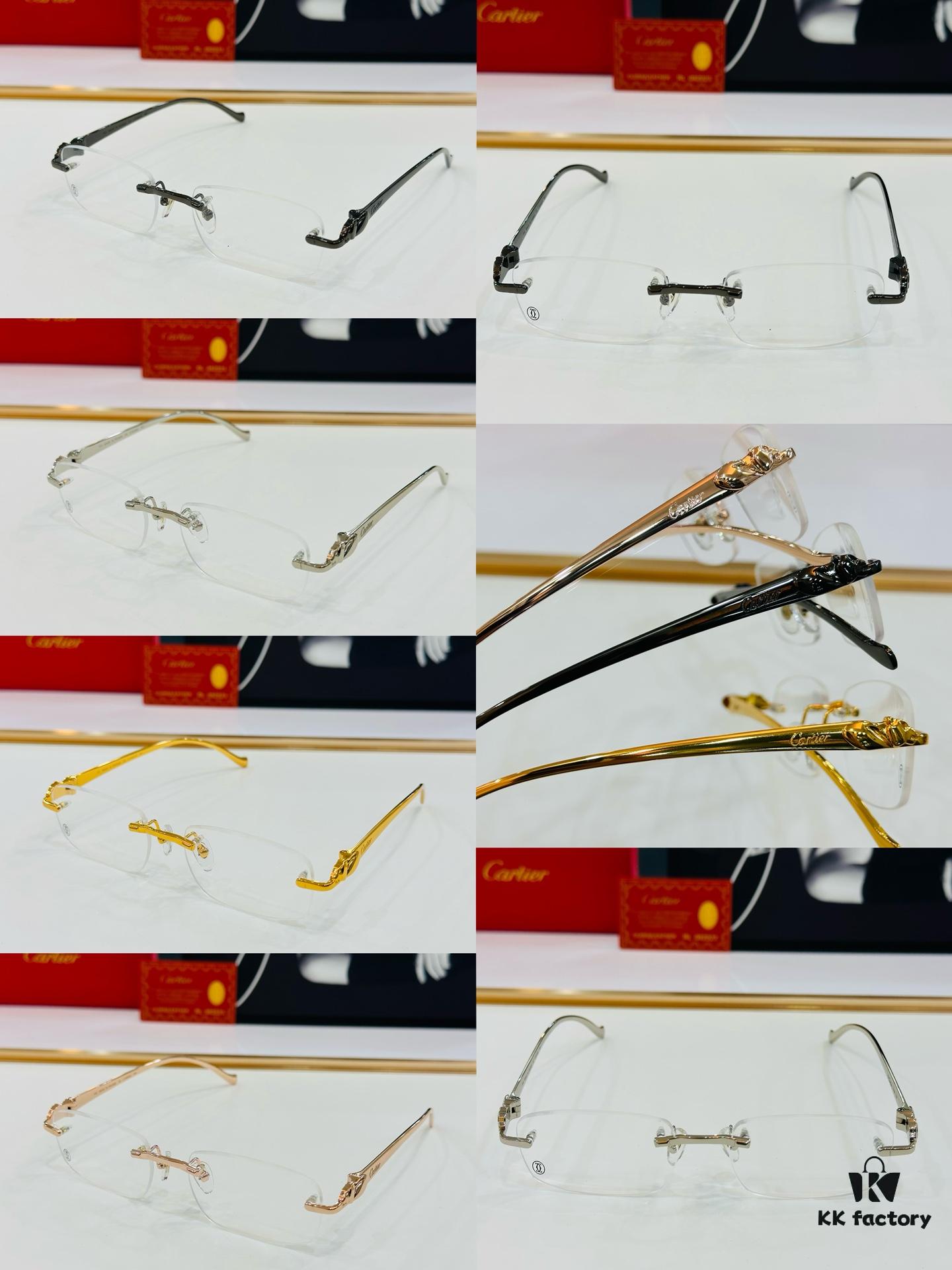 Cartier CT0061O Size: 55□18-130 Men's Sunglasses — Universal Fit, Comfortable Wear, Suitable for All Face Shapes, Can Be Fitted with Prescription Lenses