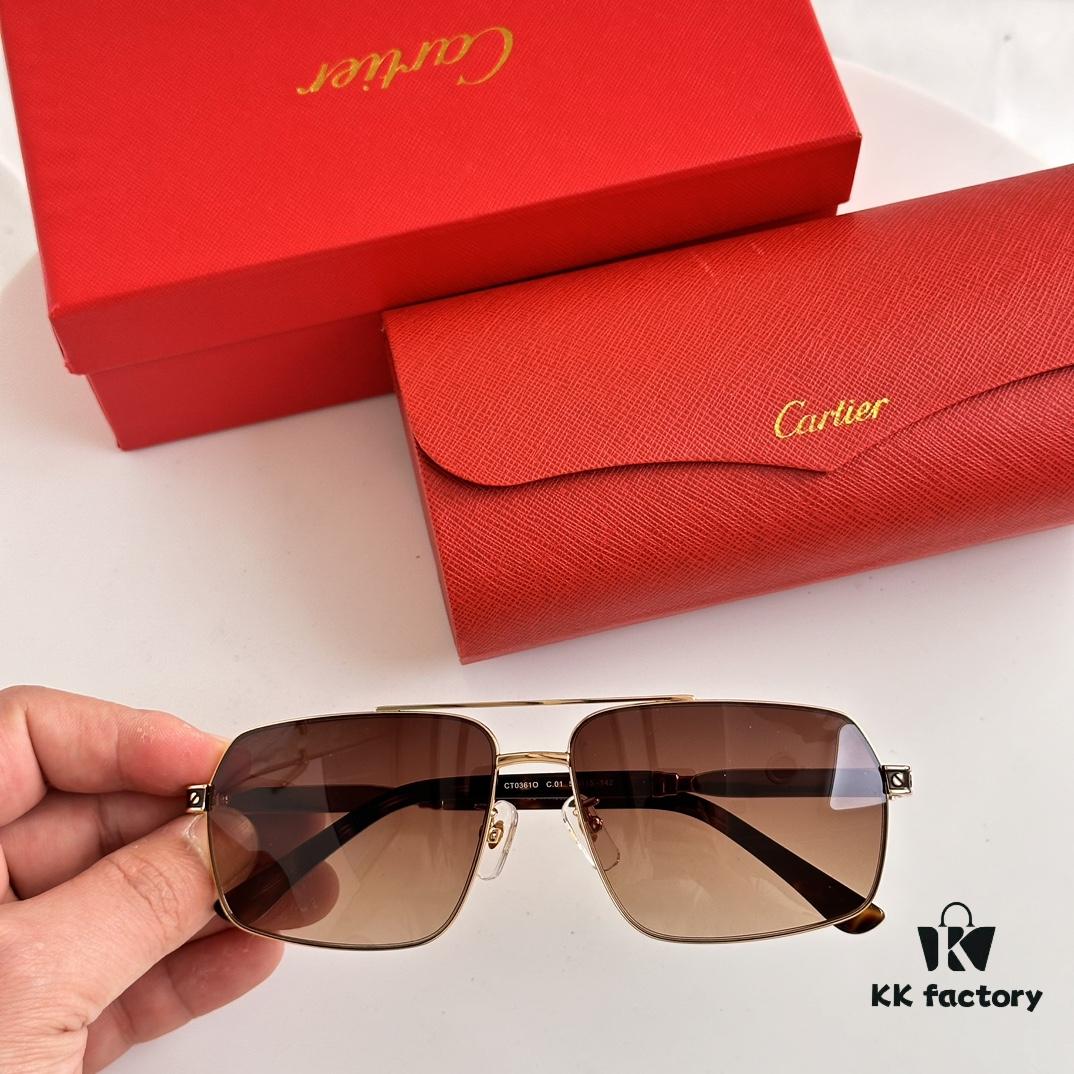 Cartier CT0361O Sunglasses, Size 59□15-142