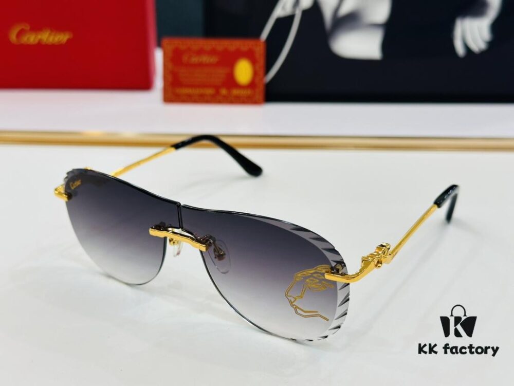 Cartier CT0424O Size: 56□17-135 Fashion Casual Sunglasses