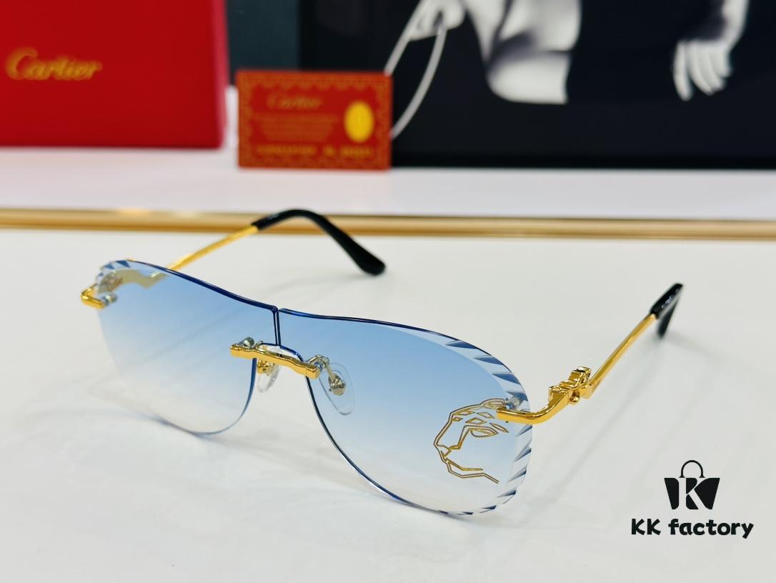 Cartier CT0424O Size: 56□17-135 Fashion Casual Sunglasses