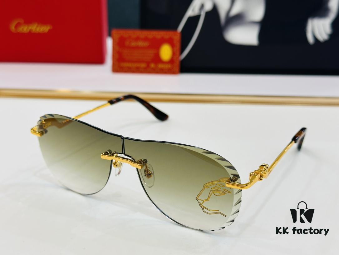 Cartier CT0424O Size: 56□17-135 Fashion Casual Sunglasses