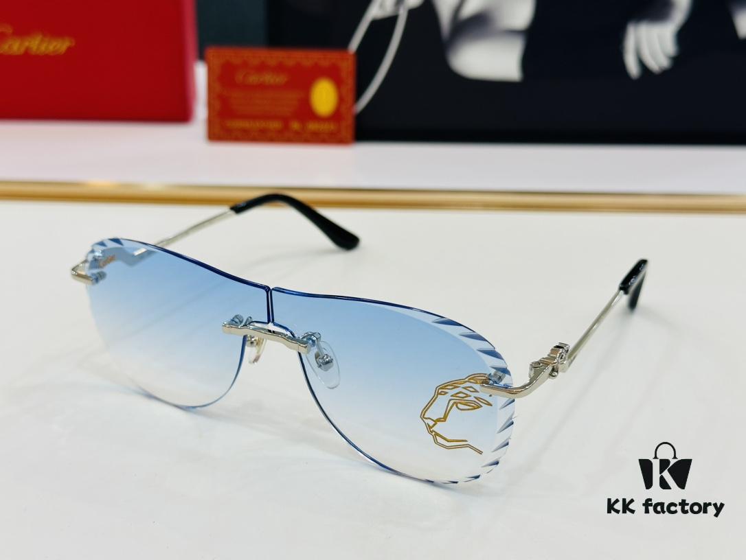 Cartier CT0424O Size: 56□17-135 Fashion Casual Sunglasses