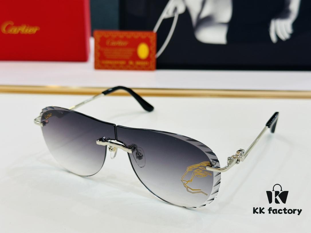 Cartier CT0424O Size: 56□17-135 Fashion Casual Sunglasses