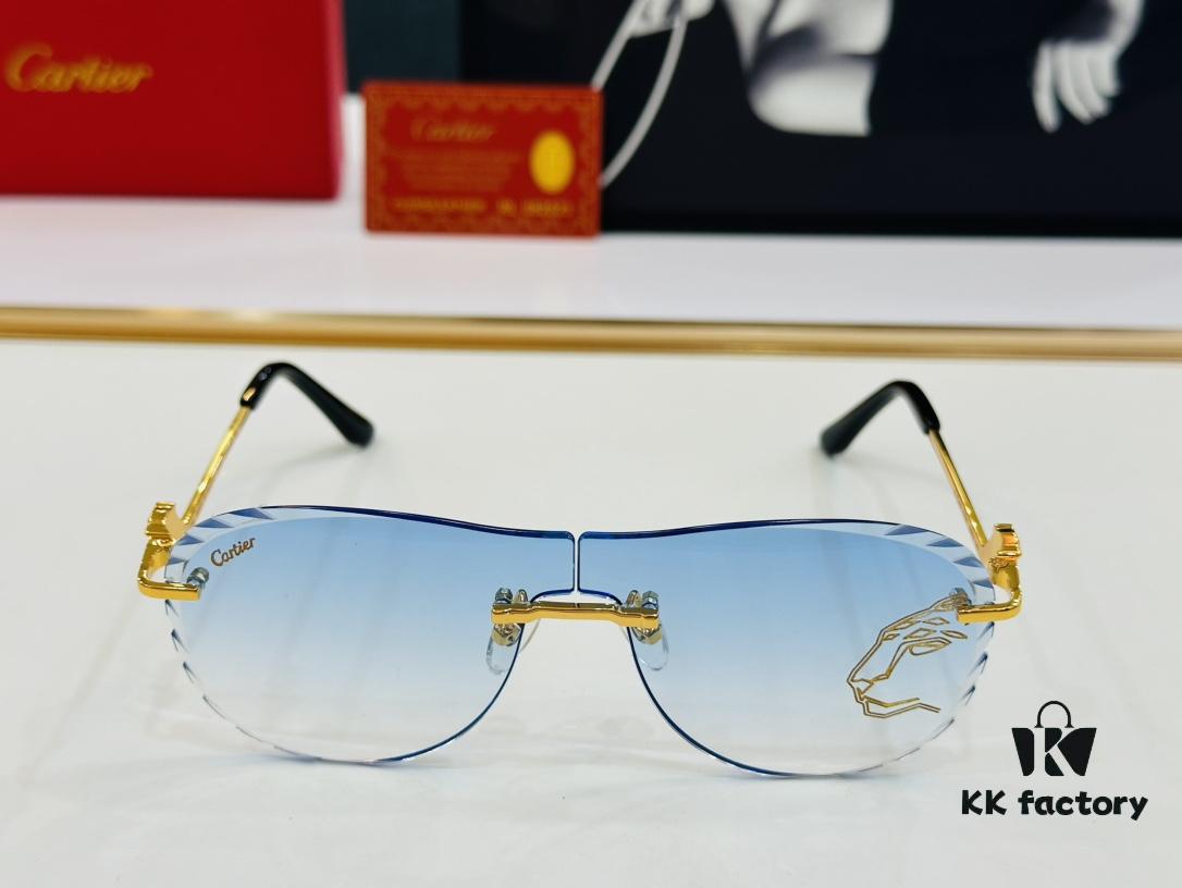 Cartier CT0424O Size: 56□17-135 Fashion Casual Sunglasses