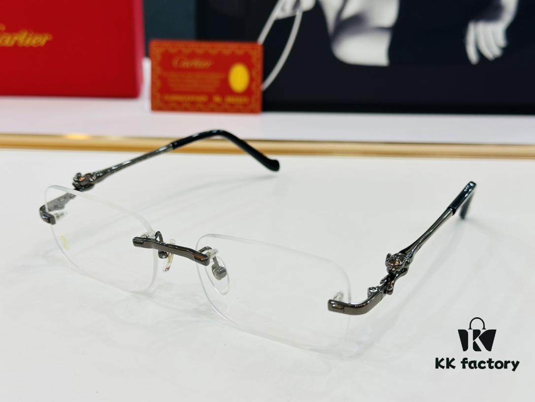 Cartier CT0582O Size: 55□18-140 Men's Sunglasses – Universal Fit, Comfortable Wear, Suitable for All Face Shapes, Can Be Fitted with Prescription Lenses