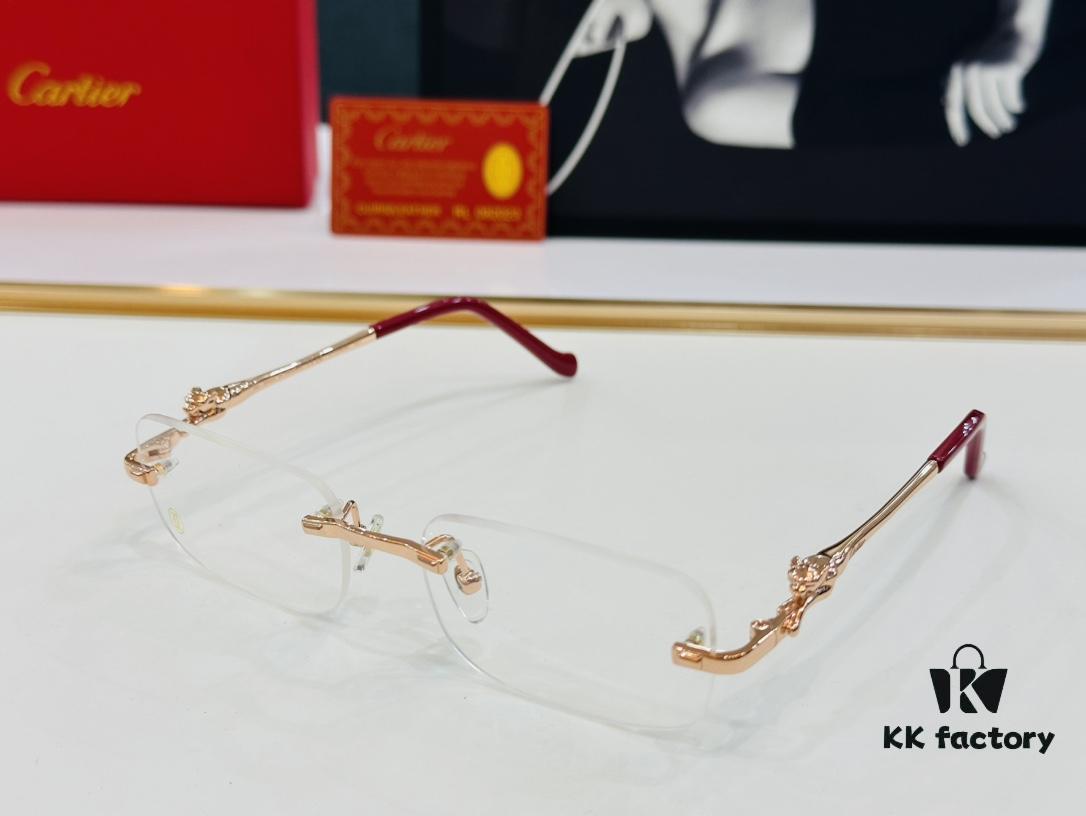 Cartier CT0582O Size: 55□18-140 Men's Sunglasses – Universal Fit, Comfortable Wear, Suitable for All Face Shapes, Can Be Fitted with Prescription Lenses