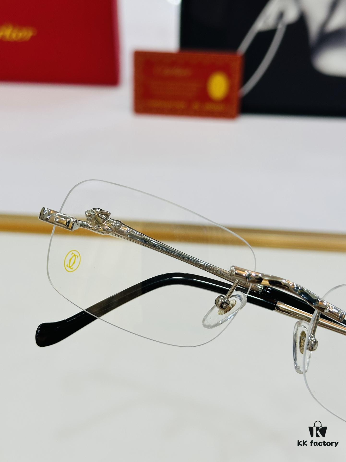 Cartier CT0582O Size: 55□18-140 Men's Sunglasses – Universal Fit, Comfortable Wear, Suitable for All Face Shapes, Can Be Fitted with Prescription Lenses