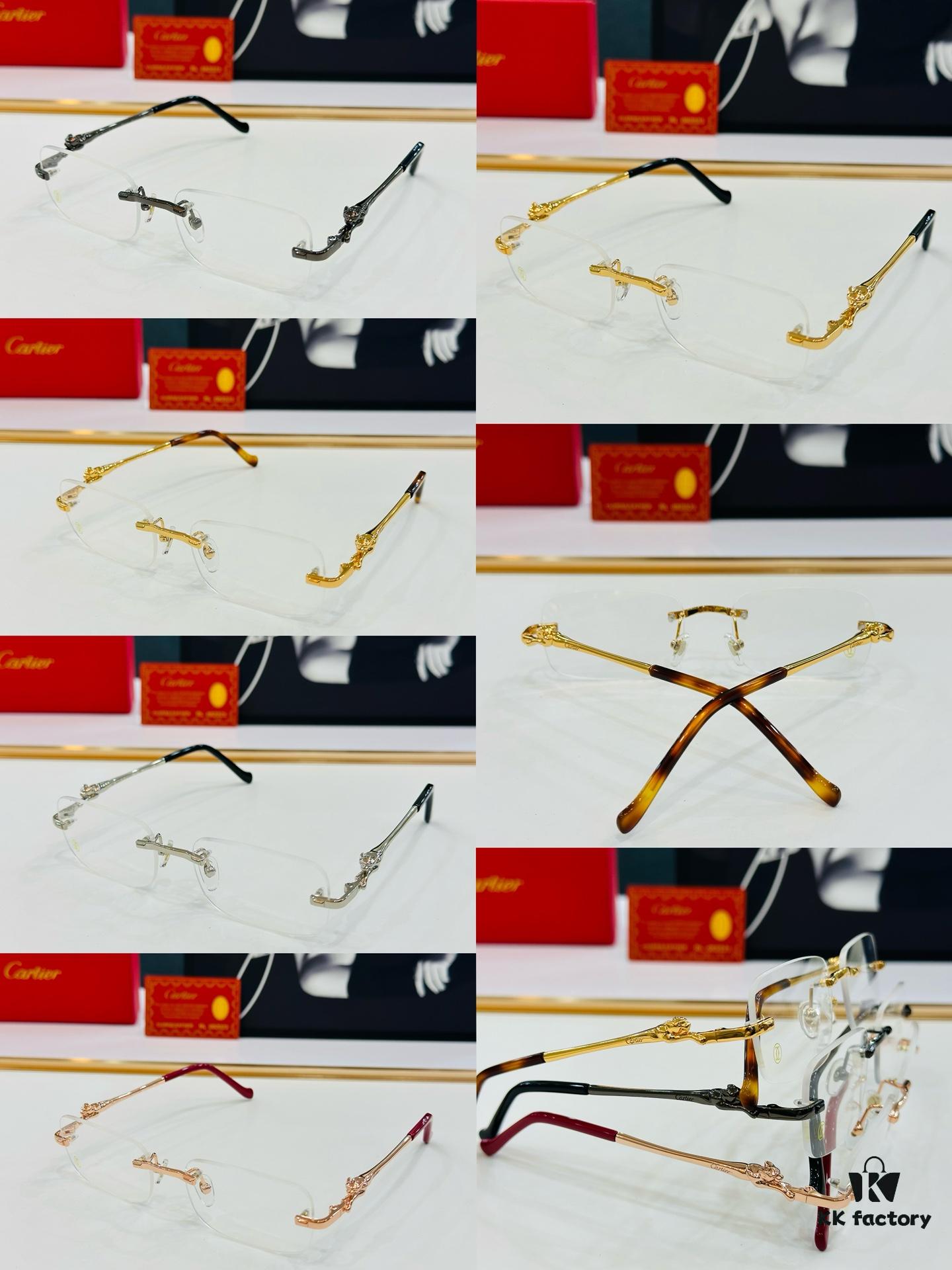 Cartier CT0582O Size: 55□18-140 Men's Sunglasses – Universal Fit, Comfortable Wear, Suitable for All Face Shapes, Can Be Fitted with Prescription Lenses