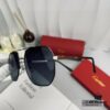 Cartier France Men's Sunglasses with Polarized Lenses, Lightweight Metal Frame, UV Protection, Driving and Travel Essential Accessory