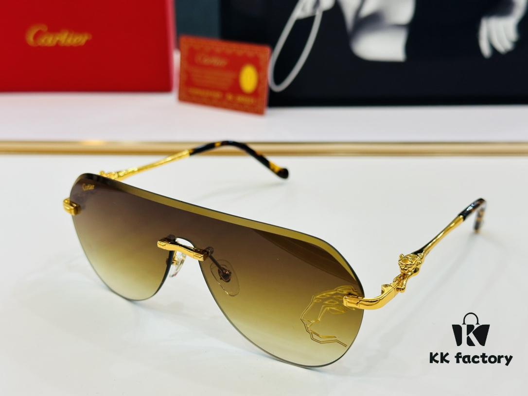 Cartier CT0281O Size: 56□17-135 Fashion Casual X Sunglasses