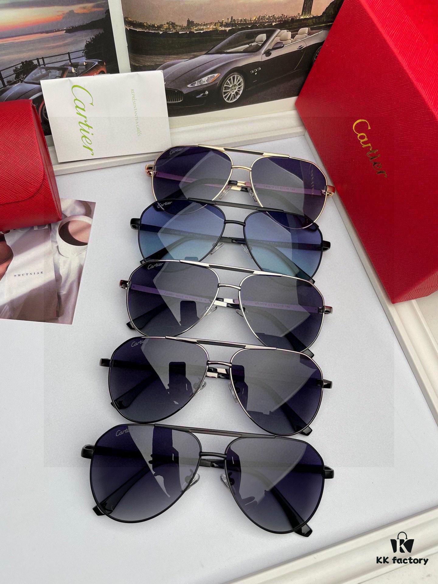 New Arrival 💥 Brand: Cartier Original Quality Unisex Polarized Sunglasses 🕶️