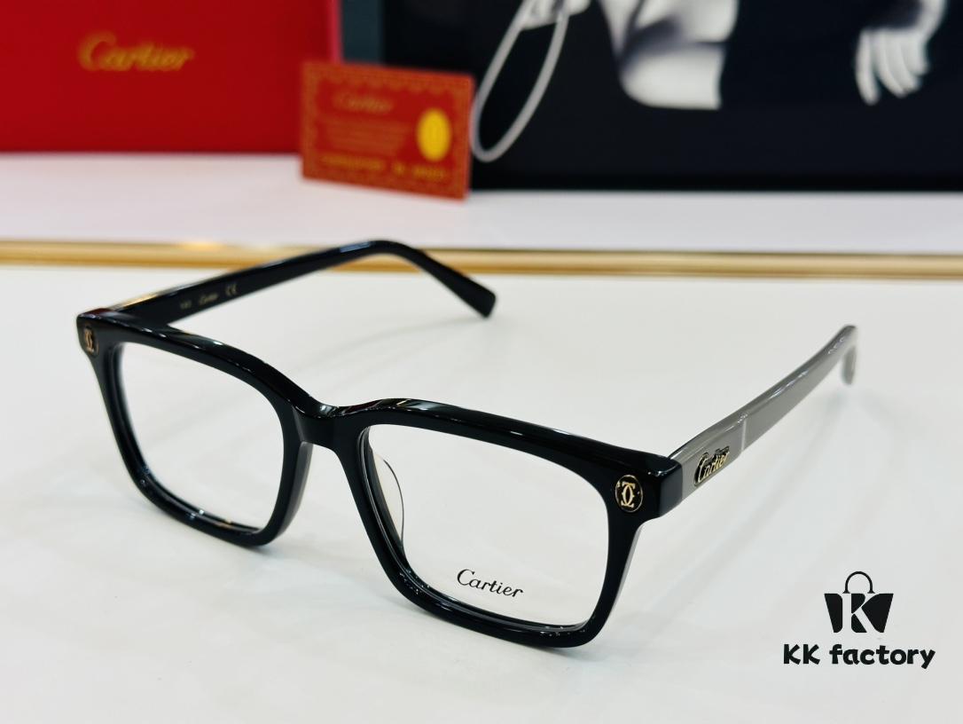 Cartier CT0258OA Unisex Optical Frame, Size 51□19-145, Universal Fit, Minimalist and Elegant Design, Suitable for Prescription Lenses