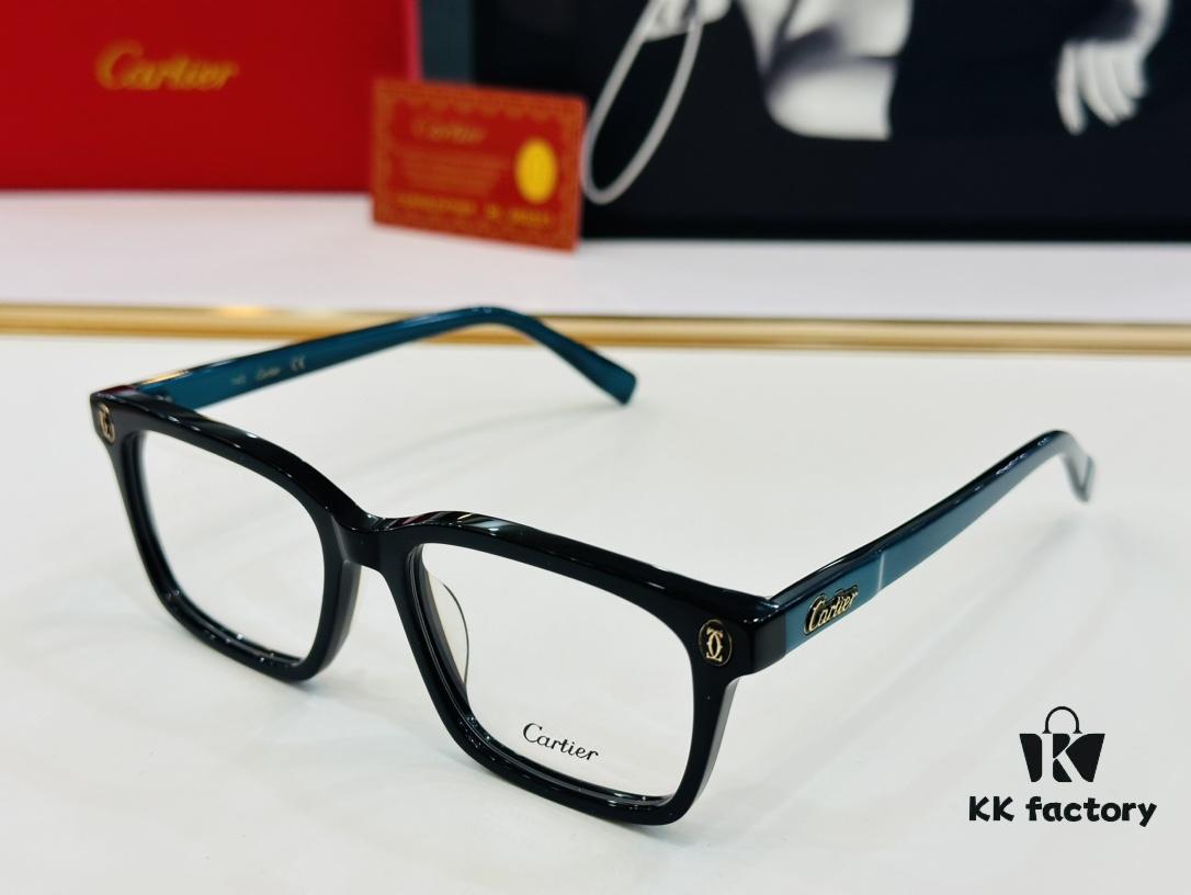 Cartier CT0258OA Unisex Optical Frame, Size 51□19-145, Universal Fit, Minimalist and Elegant Design, Suitable for Prescription Lenses