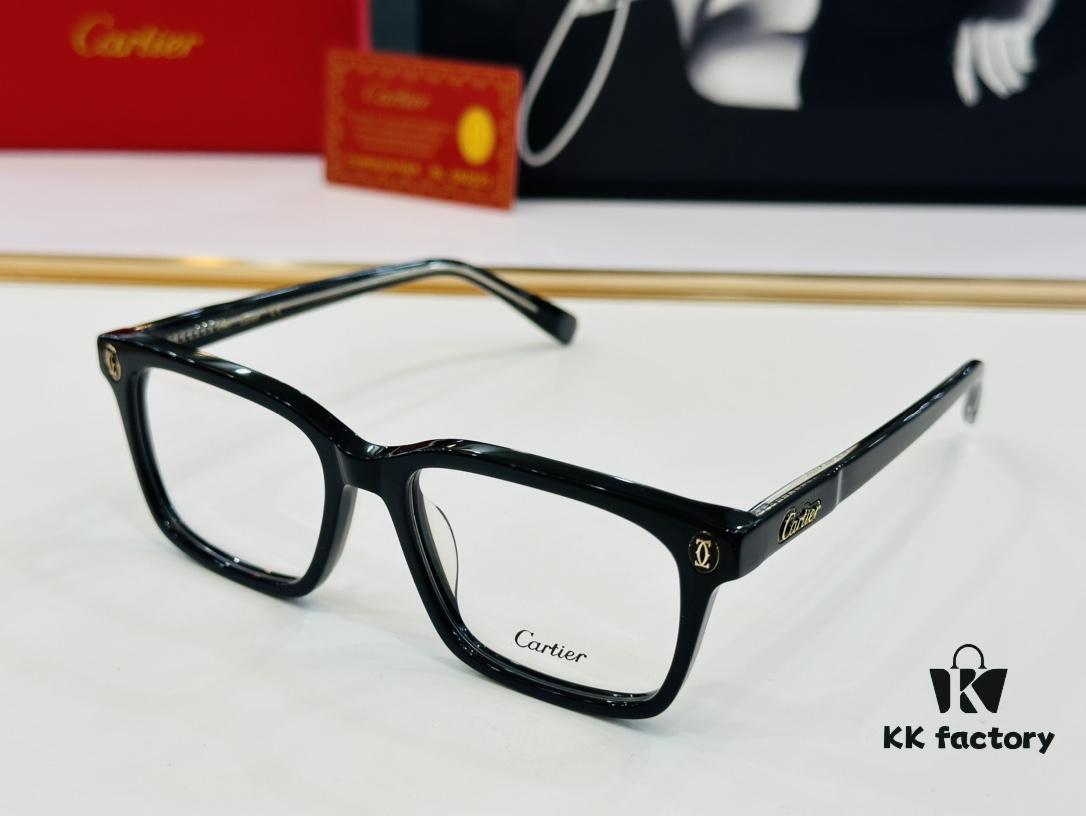 Cartier CT0258OA Unisex Optical Frame, Size 51□19-145, Universal Fit, Minimalist and Elegant Design, Suitable for Prescription Lenses