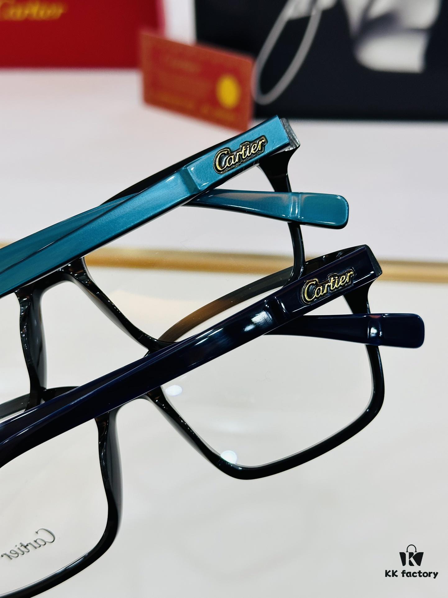 Cartier CT0258OA Unisex Optical Frame, Size 51□19-145, Universal Fit, Minimalist and Elegant Design, Suitable for Prescription Lenses