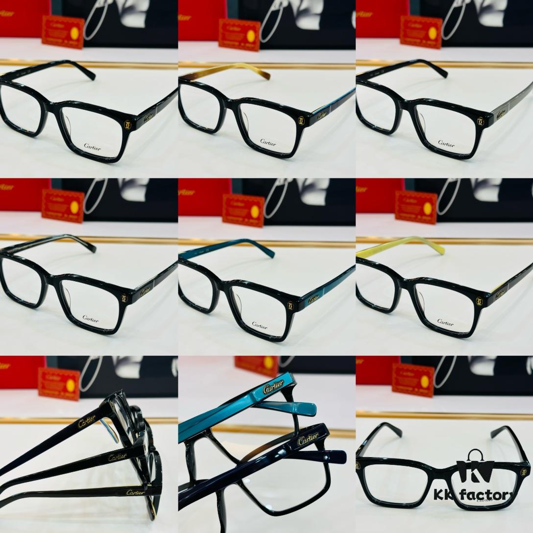 Cartier CT0258OA Unisex Optical Frame, Size 51□19-145, Universal Fit, Minimalist and Elegant Design, Suitable for Prescription Lenses