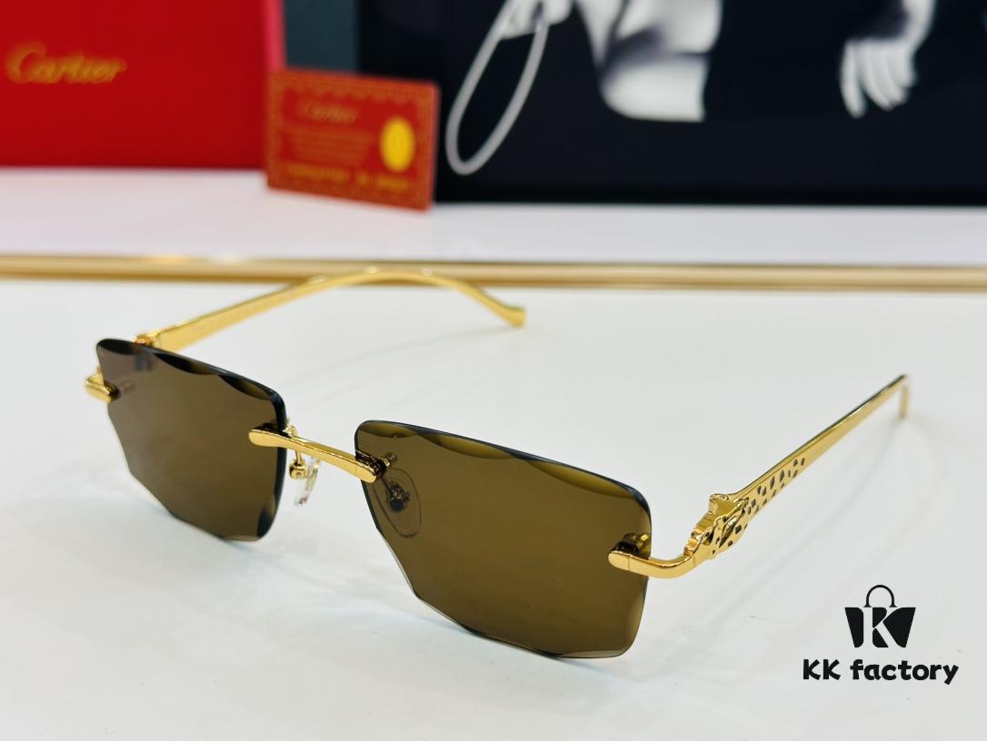 Cartier CT0523S Size: 56□17-130 Fashion Casual Sunglasses