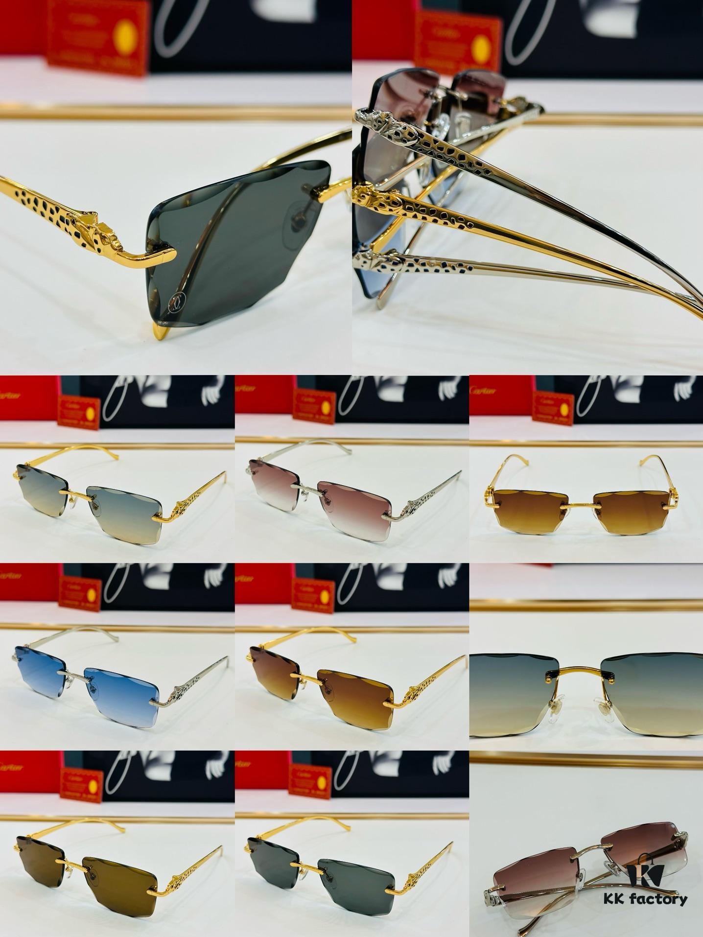 Cartier CT0523S Size: 56□17-130 Fashion Casual Sunglasses