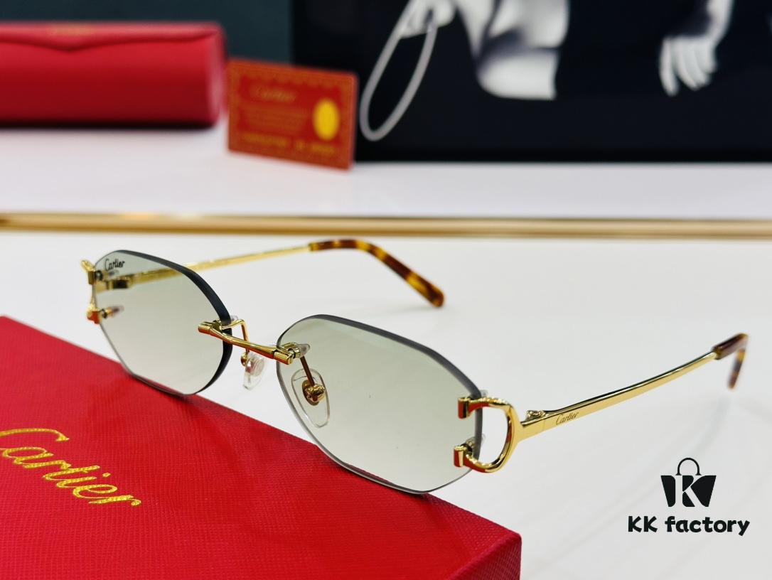 Cartier CT0029 Size: 58□19-145 Fashionable and Casual Sunglasses