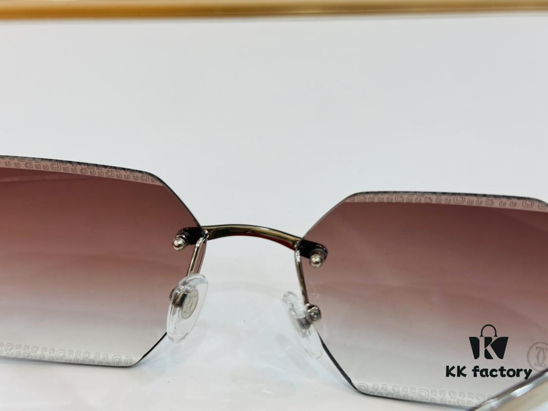 Cartier CT0524S Size: 56□17-130 Fashion Casual Sunglasses