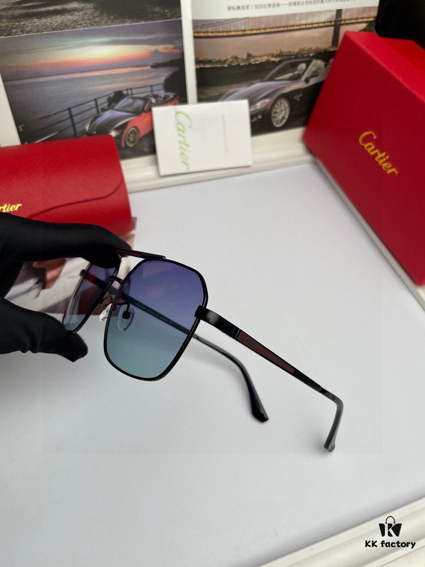 New Arrival 💥 Brand: Cartier Unisex Polarized Sunglasses