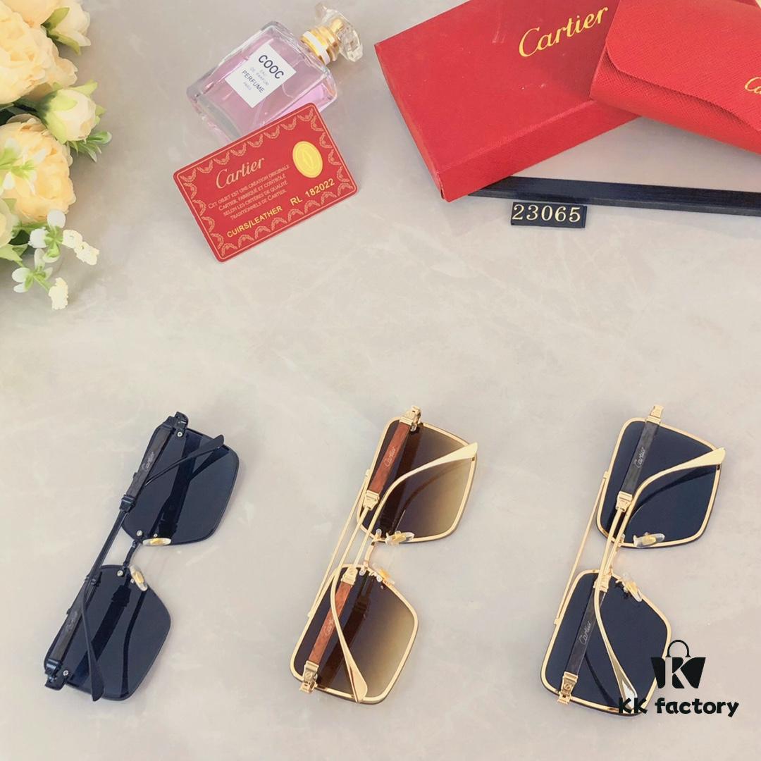 Cartier New Men's and Women's Sunglasses, Fashionable and Trendy Casual Shades, Driving and Travel Sunglasses