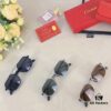 Cartier Double Bridge Sunglasses for Men, Stylish and Trendy Unisex Sun Glasses, Fashionable UV Protection Driving Eyewear