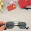 Cartier Double Bridge Sunglasses for Men, Stylish and Trendy Unisex Sun Glasses, Fashionable UV Protection Driving Eyewear
