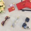 Cartier New Style Frameless Panther Decorated Sunglasses, Retro Fashion Unisex Driving Sun Glasses
