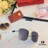 Cartier Square Sunglasses, Same Style as Zhang Yishan, Fashionable Metal Frame Sunglasses for Men, Trendy Oversized Sun Glasses
