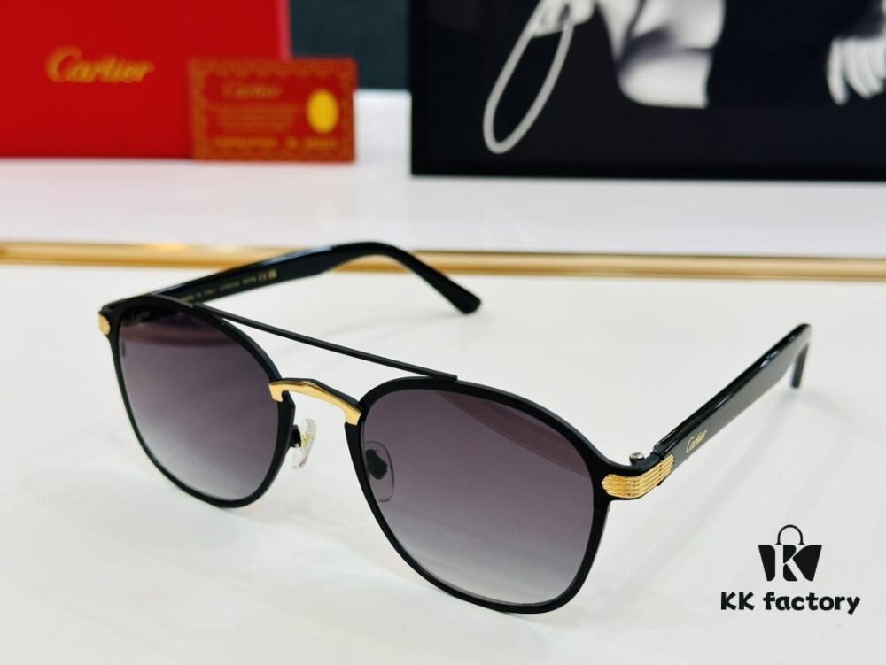 Cartier CT0012S Size: 56□14-145 Fashionable Casual Sunglasses