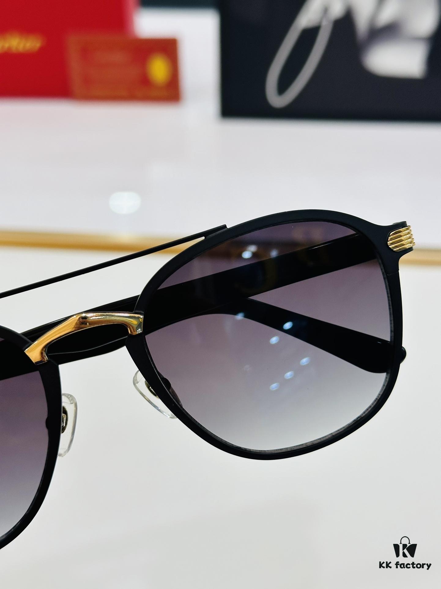 Cartier CT0012S Size: 56□14-145 Fashionable Casual Sunglasses