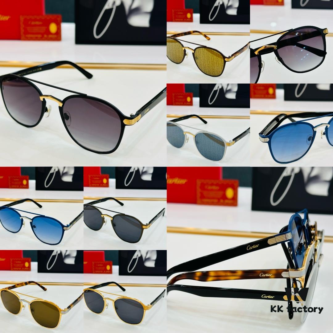 Cartier CT0012S Size: 56□14-145 Fashionable Casual Sunglasses