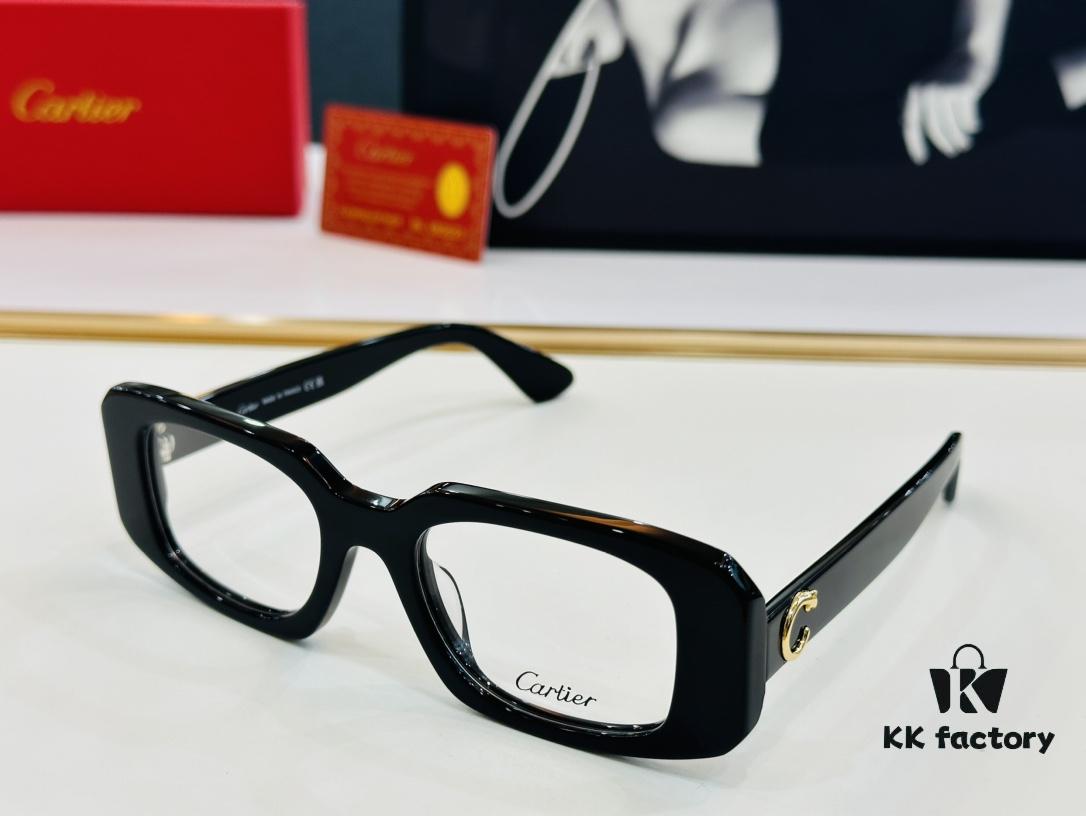 Cartier CT0437O Size: 54-19-140 Unisex Eyeglass Frame, Universal Fit, Minimalist and Elegant Design, Suitable for Daily Wear, Can Be Fitted with Prescription Lenses