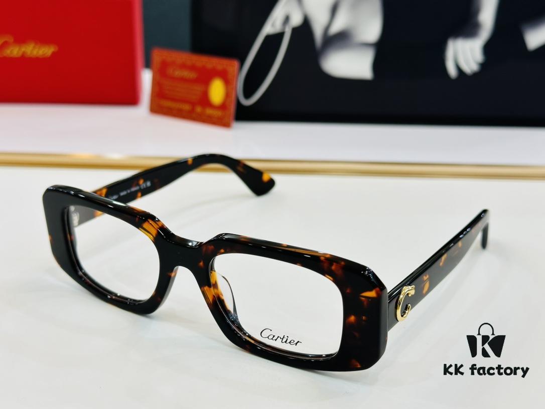 Cartier CT0437O Size: 54-19-140 Unisex Eyeglass Frame, Universal Fit, Minimalist and Elegant Design, Suitable for Daily Wear, Can Be Fitted with Prescription Lenses