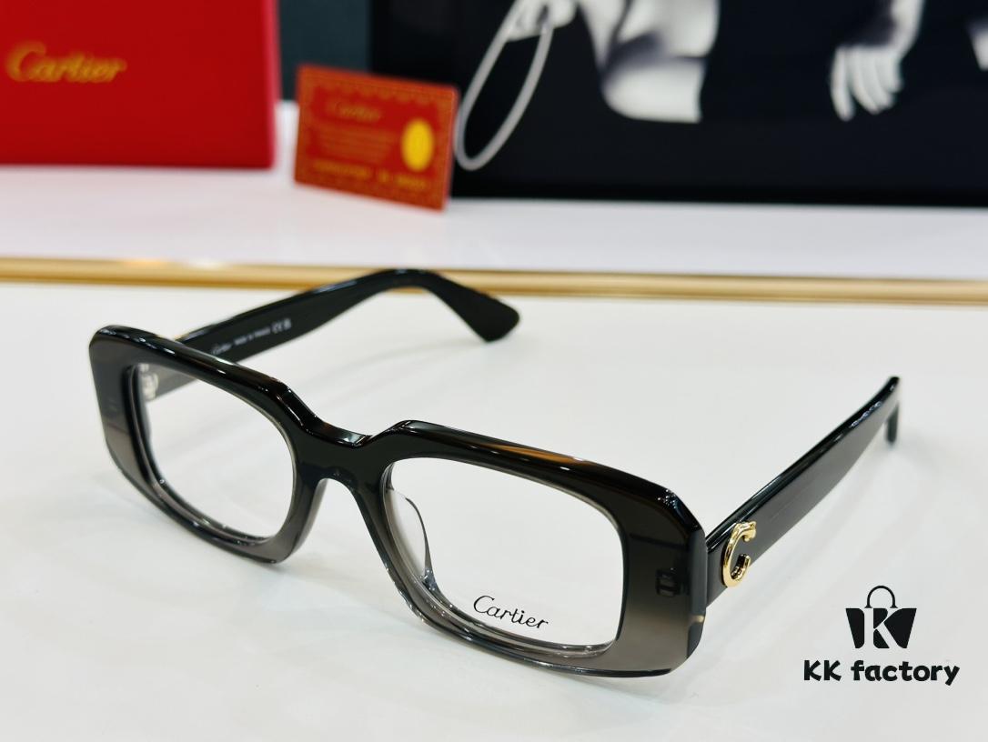 Cartier CT0437O Size: 54-19-140 Unisex Eyeglass Frame, Universal Fit, Minimalist and Elegant Design, Suitable for Daily Wear, Can Be Fitted with Prescription Lenses