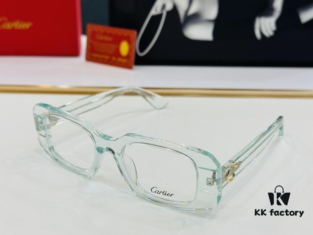 Cartier CT0437O Size: 54-19-140 Unisex Eyeglass Frame, Universal Fit, Minimalist and Elegant Design, Suitable for Daily Wear, Can Be Fitted with Prescription Lenses