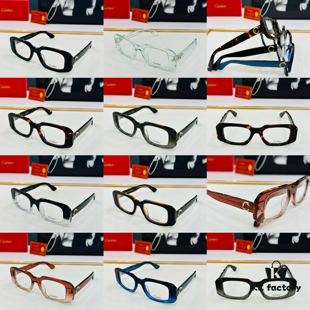 Cartier CT0437O Size: 54-19-140 Unisex Eyeglass Frame, Universal Fit, Minimalist and Elegant Design, Suitable for Daily Wear, Can Be Fitted with Prescription Lenses